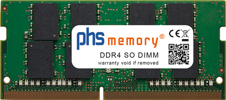 Mémoire vive DDR4 SO-DIMM exemple de phs-memory