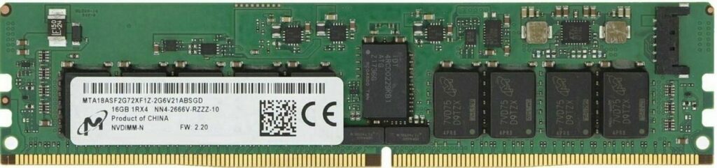 RAM NVDIMM de 16 Go de Micron