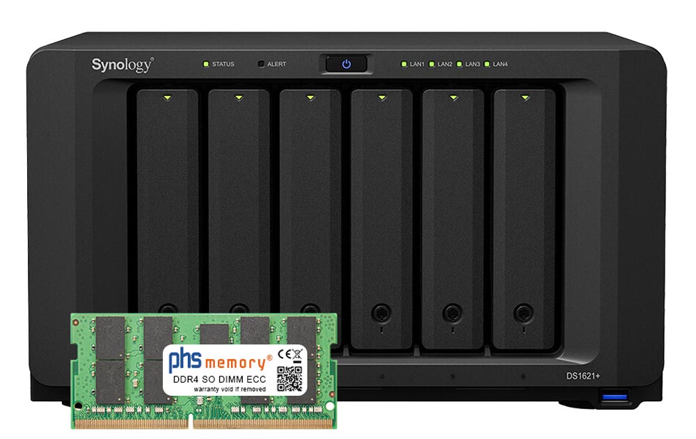 Extension de la RAM sur le Synology DS1621+